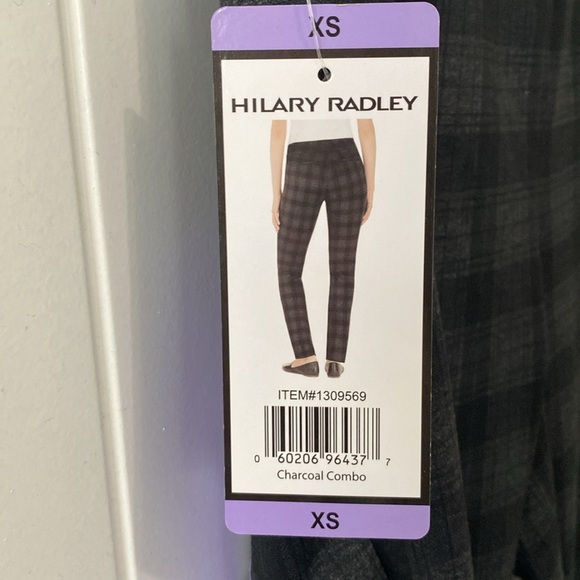 Black/Grey Plaid Work Pants - Picture 2 of 5